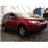 Image 8 : A1 --  2009 MITSUBIHI OUTLANDER AWD, Red, 239502 KM   "NO RESERVE"