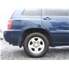 Image 42 : B1 --  2002 TOYOTA HIGHLANDER LIMITED AWD, Blue, 236986 KM