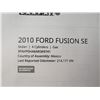 Image 100 : C6 --  2010 FORD FUSION SE, Black, 223217 KM