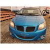 Image 8 : B5 --  2009 PONTIAC G3 WAVE, Blue, 208662 KM