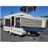 Image 15 : 0C --  2004 QWEST TENT TRAILER BY JACO, White, From The Hitch To The Bumper Is  15.5' Apx