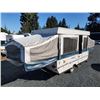 Image 21 : 0C --  2004 QWEST TENT TRAILER BY JACO, White, From The Hitch To The Bumper Is  15.5' Apx
