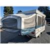 Image 22 : 0C --  2004 QWEST TENT TRAILER BY JACO, White, From The Hitch To The Bumper Is  15.5' Apx