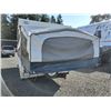 Image 27 : 0C --  2004 QWEST TENT TRAILER BY JACO, White, From The Hitch To The Bumper Is  15.5' Apx