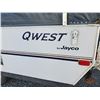 Image 49 : 0C --  2004 QWEST TENT TRAILER BY JACO, White, From The Hitch To The Bumper Is  15.5' Apx