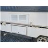 Image 50 : 0C --  2004 QWEST TENT TRAILER BY JACO, White, From The Hitch To The Bumper Is  15.5' Apx