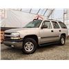 Image 1 : F1 --  2005 CHEVROLET TAHOE 1500 4X4, Brown, 241716