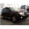 Image 8 : A12B --  2008 FORD ESCAPE XLT AWD, Black, 267307 KM