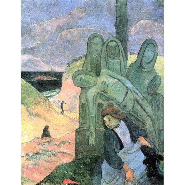 Paul Gauguin - Green Christ