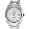Image 1 : Rolex Mens 41MM Datejust 2 Stainless Steel White Index Oyster Band Datejust Wris