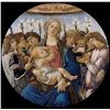 Image 1 : Sandro Botticelli  - Mary with Child and Singing Angels