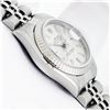 Image 9 : Rolex Quickset Sapphire Silver Index Datejust Wristwatch 26MM
