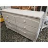 Image 1 : White 6 Drawer Dresser & Vintage Hutch