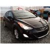 Image 8 : D1 --  2013 HYUNDAI ELANTRA GLS, Black, 176420 KM