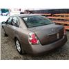 Image 18 : A7 --  2005 NISSAN ALTIMA S, Brown, 273993 KM