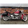 Image 24 : 0G --  2012 HARLEY DAVIDSON FLSTN SOFTAIL DELUXE MOTOR CYCLE, Candy Apple Red, 45, 844 Km  KMS