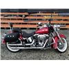 Image 25 : 0G --  2012 HARLEY DAVIDSON FLSTN SOFTAIL DELUXE MOTOR CYCLE, Candy Apple Red, 45, 844 Km  KMS