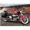 Image 26 : 0G --  2012 HARLEY DAVIDSON FLSTN SOFTAIL DELUXE MOTOR CYCLE, Candy Apple Red, 45, 844 Km  KMS