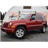 Image 1 : G6 --  2007 JEEP LIBERTY SPORT 4X4 , Red, 171126 KM