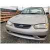 Image 8 : A12J --  2002 TOYOTA COROLLA CE , Brown, 427845 KM  "NO RESERVE"