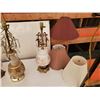 Image 3 : lot of 4 lamps & lamp shades