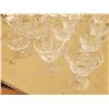 Image 2 : large lot of pinwheel glass glasses and more