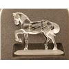 Image 2 : Swarovski silver crystal of horse in box