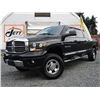 Image 2 : G3 --  2007 DODGE RAM 1500 LARAMIE MEGA CAB 4X4, Black, 258653 KM