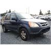 Image 8 : H4 --  2004 HONDA CRV EX AWD, Blue, 340833 KM