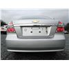 Image 16 : C2 --  2010 CHEVROLET AVEO LT , Silver, 86028 KM
