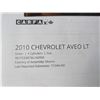 Image 92 : C2 --  2010 CHEVROLET AVEO LT , Silver, 86028 KM