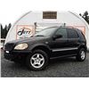 Image 1 : A12A --  1998 MERCEDES ML320 AWD, Black, 223376 MILES