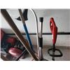 Image 4 : Lot with 2 trimmers, outdoor stuff and rolling cart