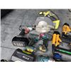 Image 5 : Large lot of battery & Air tools
