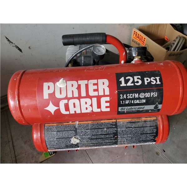 Porter cable 125 PSI Air compressor