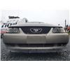 Image 8 : A12E --  2001 FORD MUSTANG CONVERTIBLE, Grey, UNKNOWN KM  "NO RESERVE"