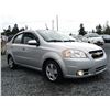 Image 8 : A12G --  2010 CHEVROLET AVEO LT , Silver, 86028 KM