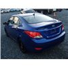 Image 19 : E3 --  2013 HYUNDAI ACCENT GLS , Blue, 186212 KM