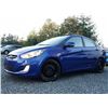 Image 1 : E3 --  2013 HYUNDAI ACCENT GLS , Blue, 186212 KM