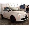 Image 8 : H6 --  2015 FIAT 500 POP, White, 195075 KM