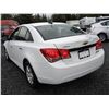 Image 22 : D3 --  2015 CHEVROLET CRUZE LT, White, 101867 KM