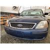 Image 8 : A6 --  2005 FORD 500 HUNDRED  SE, Blue, 151631 KM