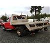 Image 23 : F4 --  2008 CHEVROLET SILVERADO 3500 FLAT DECK EXT CAB, Red, 376208 KM