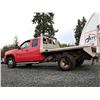 Image 25 : F4 --  2008 CHEVROLET SILVERADO 3500 FLAT DECK EXT CAB, Red, 376208 KM