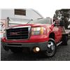 Image 4 : F4 --  2008 CHEVROLET SILVERADO 3500 FLAT DECK EXT CAB, Red, 376208 KM