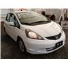 Image 7 : A4 --  2009 HONDA FIT LX, White, 323400 KM