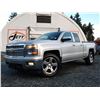 Image 2 : G5 --  2015 CHEVROLET SILVERADO 1500 LT CREW CAB 4X4, Grey, 311703 KM
