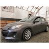 Image 3 : A10 --  2012 MAZDA 3I, Grey, 288228 KM