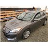Image 4 : A10 --  2012 MAZDA 3I, Grey, 288228 KM