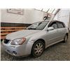 Image 3 : A12H --  2006 KIA SPECTRA5 HATCHBACK, SILVER, 119,007 MILES